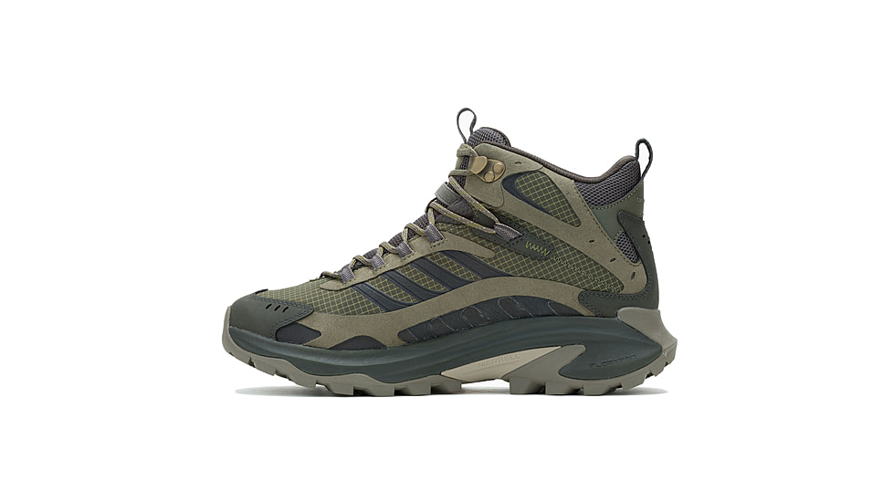 Wolverine Moab Speed 2 Mid Gore-Tex Hiking Shoes - Mens, Olive, 9 US, J037979-9