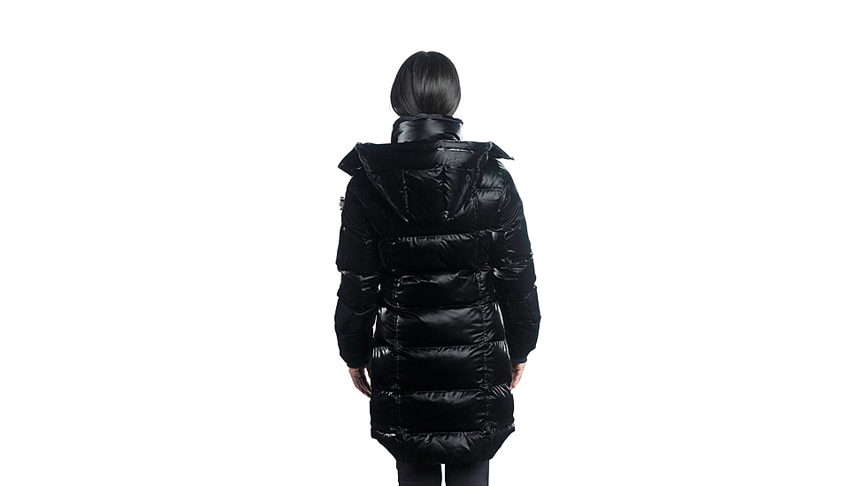 Woodpecker Penguin Long Coat - Womens, All Wet Black, Small, 682670666825