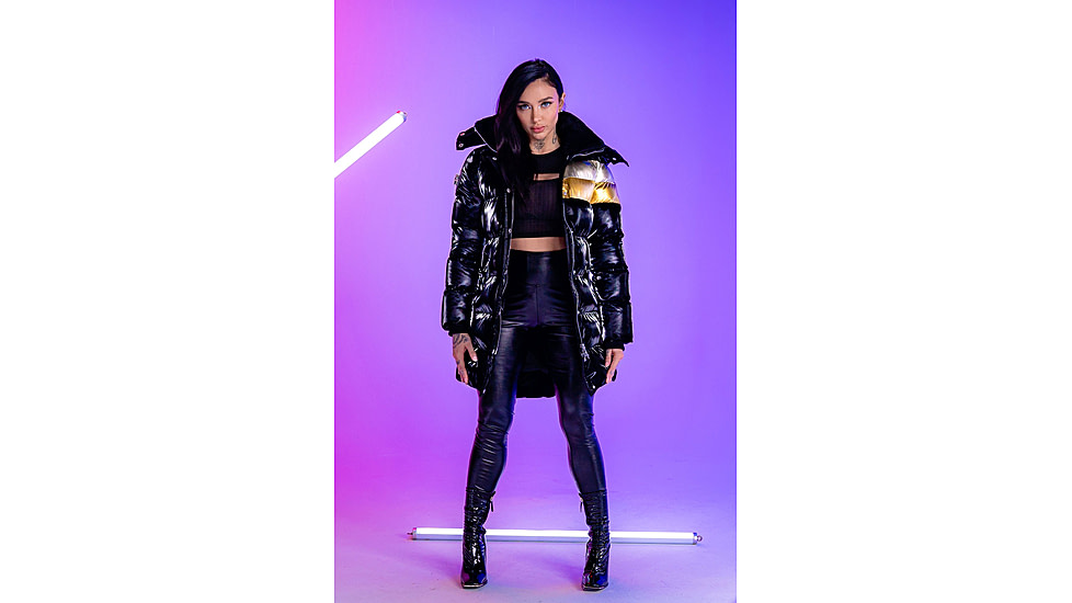 Woodpecker Penguin Long Coat - Womens, Firebird/Black Gold, S, WPW008-FB-S