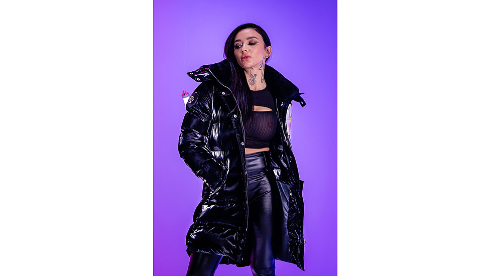 Woodpecker Penguin Long Coat - Womens, Firebird/Black Gold, S, WPW008-FB-S