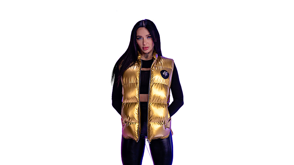 Woodpecker Vest, Gold, S, WPU001-GOL-S
