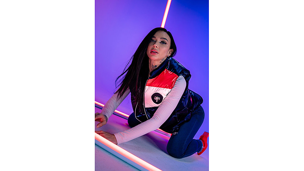 Woodpecker Vest, Red Winged/Navy Red White, S, WPU001-RW-S