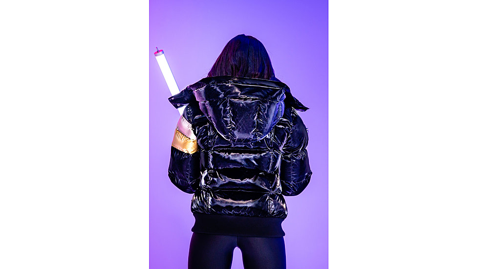 Woodpecker Woody Bomber Jacket - Womens, Firebird/Black Gold, M, WPW006-FB-M
