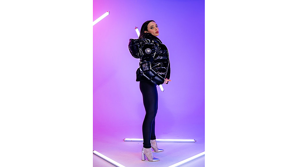 Woodpecker Woody Bomber Jacket - Womens, Firebird/Black Gold, M, WPW006-FB-M