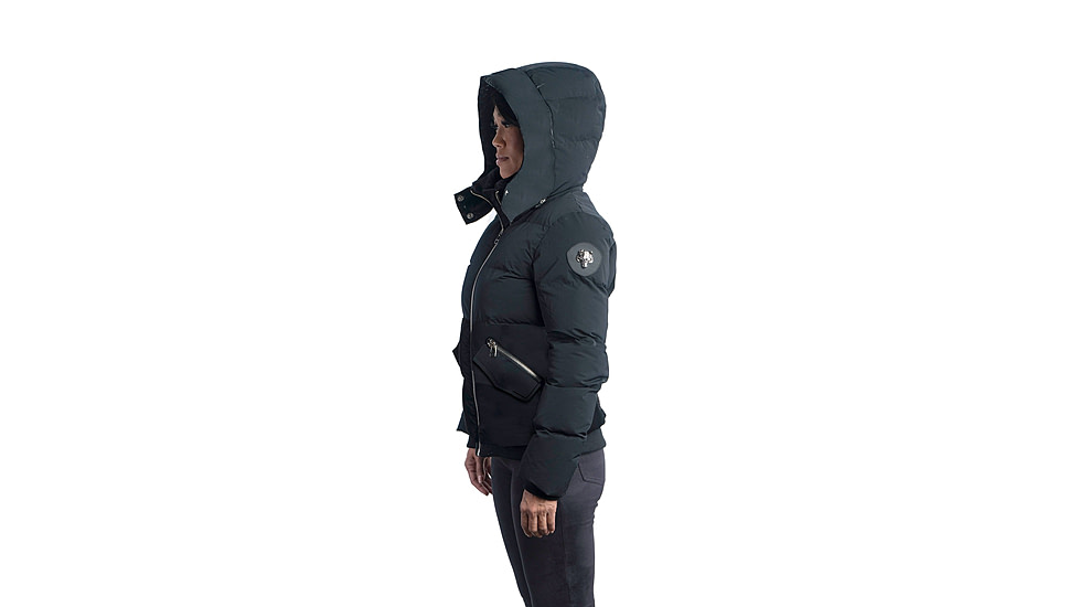 Woodpecker Woody Bomber Jacket - Womens, Matt Black, Large, 682670666290
