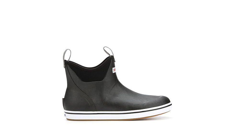 Xtratuf 6 in Ankle Deck Boot - Mens, Black, 12, 22736-BLK-120