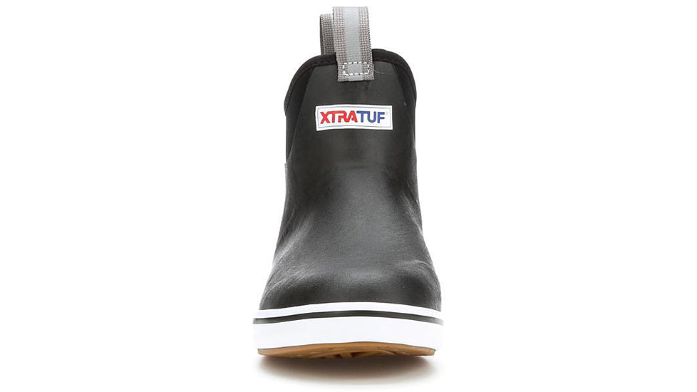 Xtratuf 6 in Ankle Deck Boot - Mens, Black, 12, 22736-BLK-120