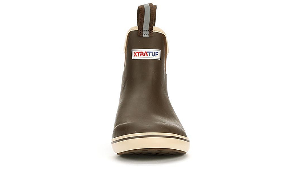 Xtratuf 6 in Ankle Deck Boot - Mens, Chocolate/Tan, 9, 22734-BRN-090