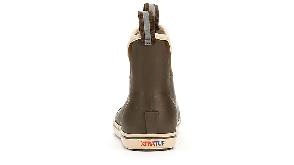 Xtratuf 6 in Ankle Deck Boot - Mens, Chocolate/Tan, 9, 22734-BRN-090
