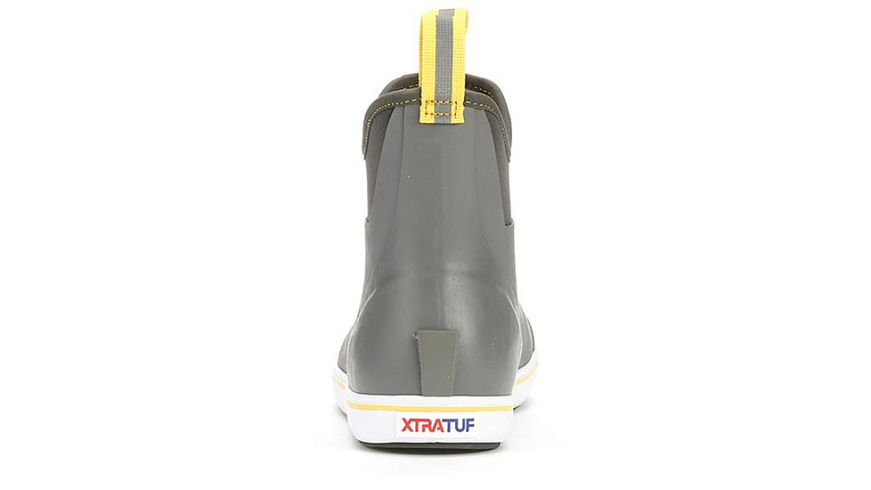Xtratuf 6 in Ankle Deck Boot - Mens, Gray, 10, 22735-GRY-100