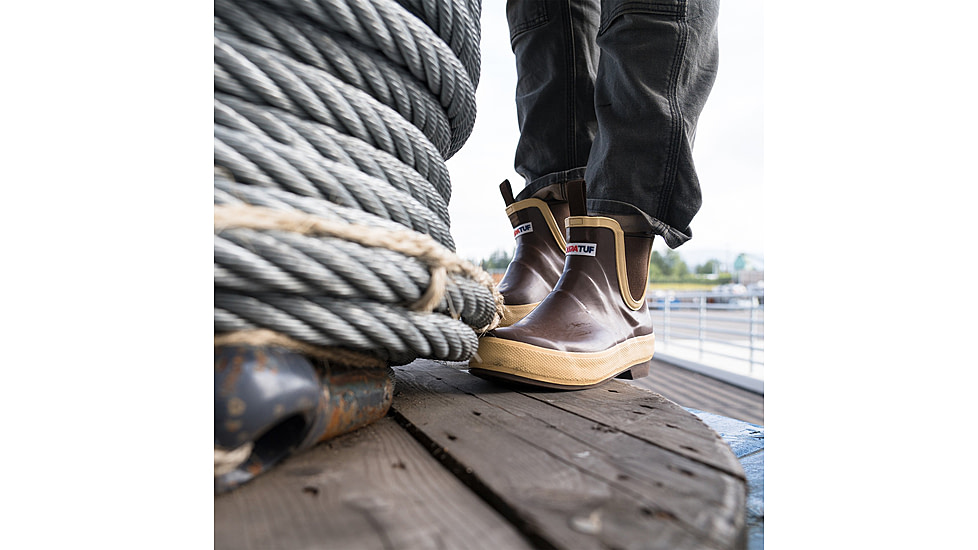 Xtratuf 6in Legacy Ankle Deck Boot - Womens, Brown, 6, LDBW-900-BRN-060