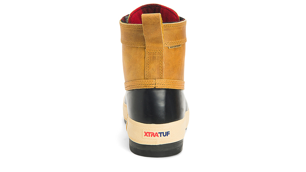 Xtratuf 6in Legacy Lace Boot - Mens, Black/Amber Gold, 10, LLM6-901-TAN-100