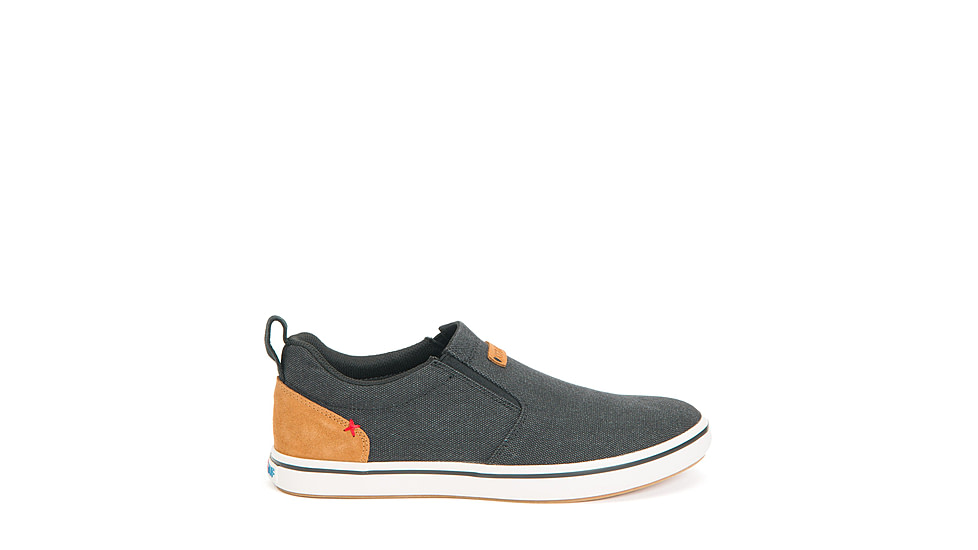 Xtratuf Canvas Sharkbyte Deck Shoe - Men's, Black, 8.5, XSB-001-BLK-085