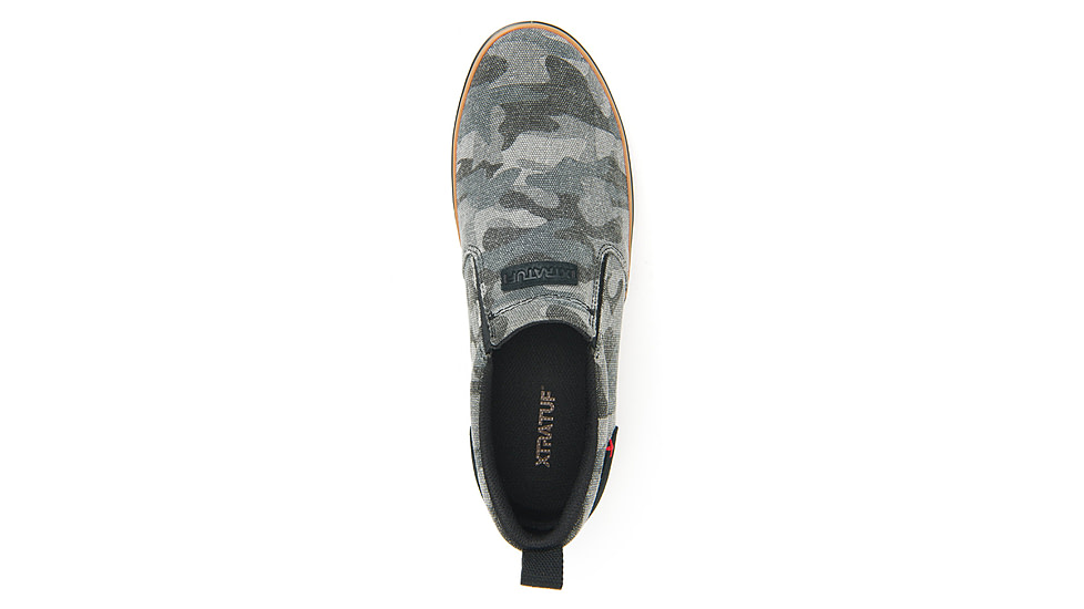 Xtratuf Canvas Sharkbyte Deck Shoe - Mens, Black Camo, 7, XSB-002-BLK-070