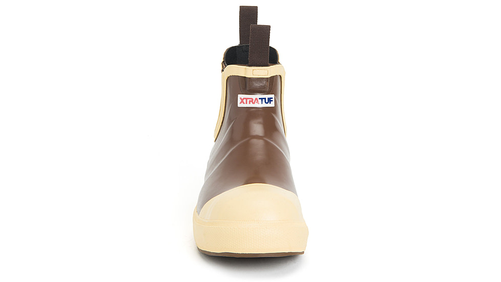Xtratuf Steel Toe 6 in Legacy Ankle Deck Boot - Mens, Brown, 13, LDB-STL-BRN-130