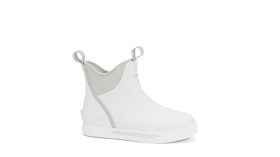 Xtratuf Wheelhouse 6 in Ankle Deck Boot - Men's, 12 US, Medium, White, XMW-100-WHT-120