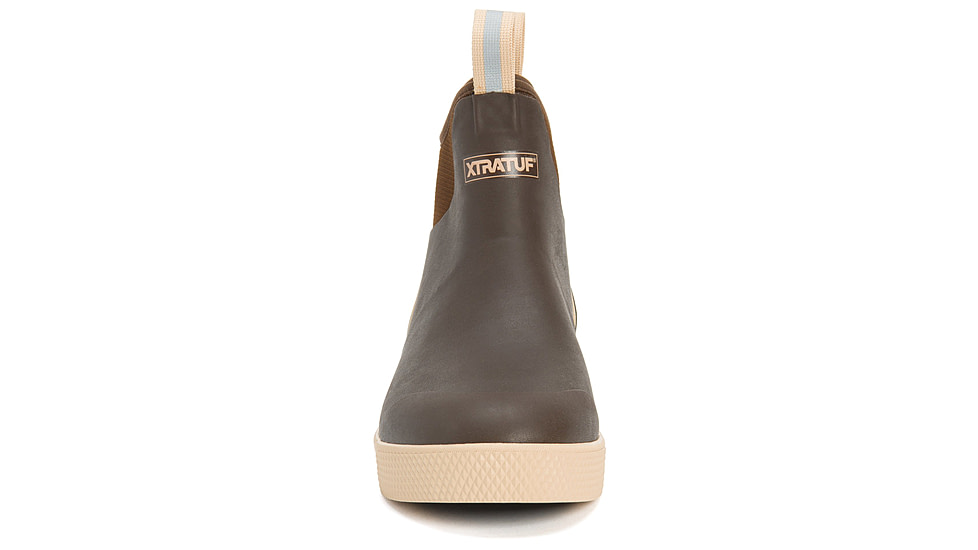 Xtratuf Wheelhouse 6 in Ankle Deck Boot - Men's, 9 US, Medium, Brown, XMW-900-BRN-090