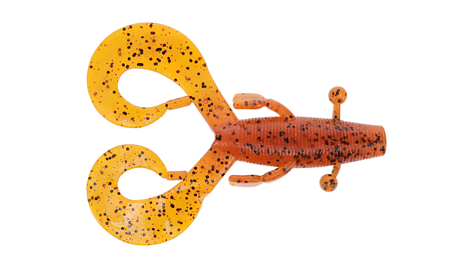 Yamamoto Baits Cowboy Creature Bait, 7, 3.75in, Fire Craw, YAM-136-07-9003