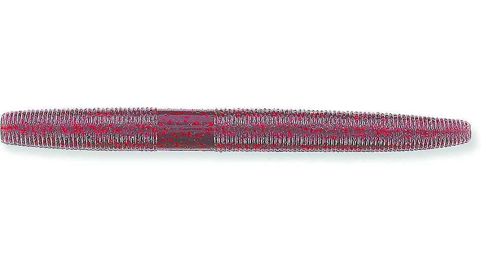 Yamamoto Baits Double Tail Grub 5in, 20pk, Green Pumpkin with Large Green &amp; Purple, 16-20-301