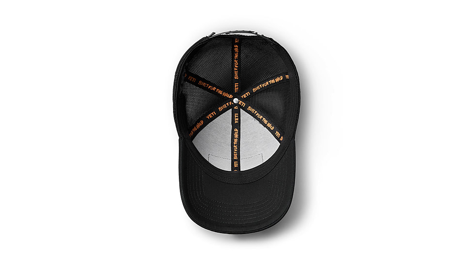 Yeti Core Patch Trucker Hat Black on Black, Black, One Size, 21023005558