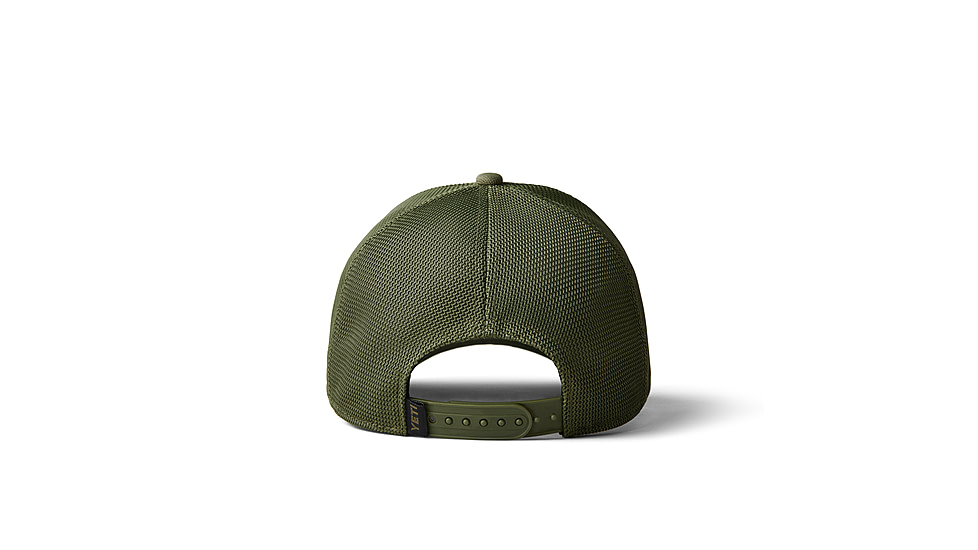 Yeti Core Patch Trucker Hat Olive on Olive, Olive, One Size, 21023005561