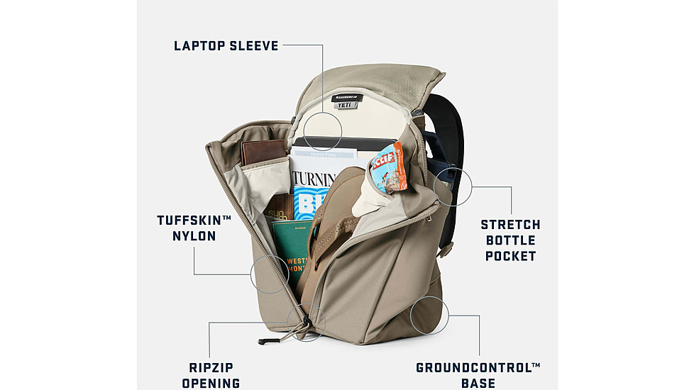 Yeti Ranchero 18L Backpack Cape Dark Taupe, Cape Dark Taupe, 26010000530