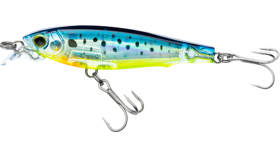Yo-Zuri 3D Inshore Fingerling Suspending Lure, 70mm, 2-3/4in, Mardi Gras, R1409 MDG