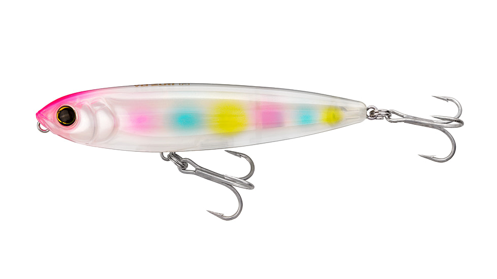 Yo-Zuri 3D Inshore Topknock Pencil Floating Lure, 100mm, 4in, Pearl Candy, R1350 PCA