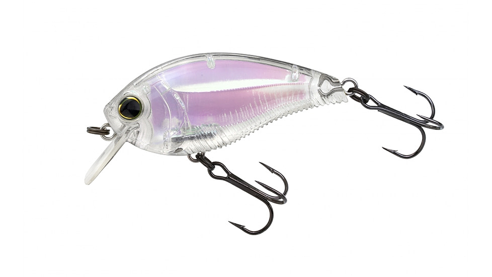 Yo-Zuri 3DB Crank 1.5 Squarebill Lure, 60mm, Clear, R1352 TM