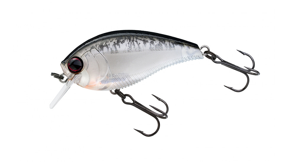 Yo-Zuri 3DB Crank 1.5 Squarebill Lure, 60mm, Pearl Black Splatter, R1352 PBLS