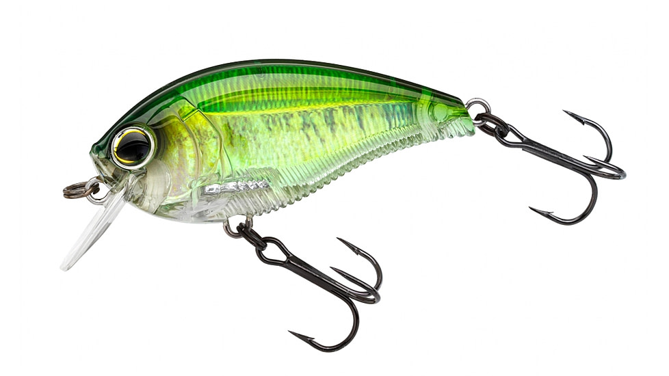 Yo-Zuri 3DB Crank 1.5 Squarebill Lure, 60mm, Real Baby Bass, R1352 RBB