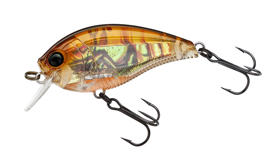 Yo-Zuri 3DB Crank 1.5 Squarebill Lure, 60mm, Real Brown Crawfish, R1352 RBCF