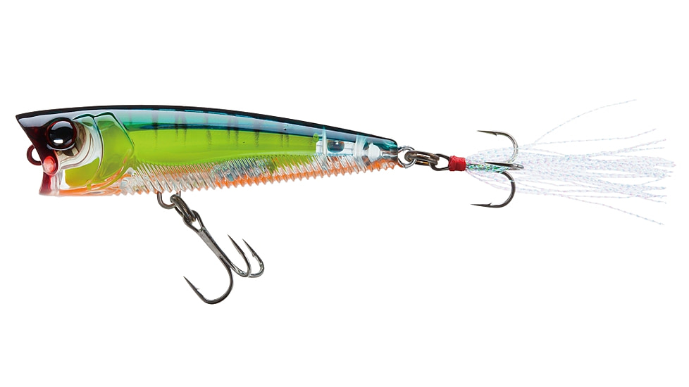 Yo-Zuri 3DB Popper Lure, 75mm, Prism Fire Tiger, R1101 PFT