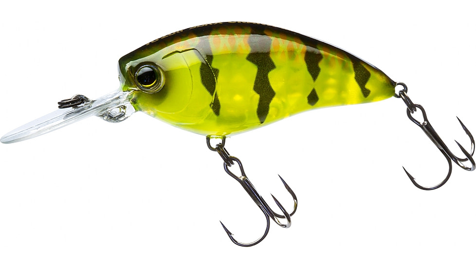 Yo-Zuri 3DR-X Crank Mid-Runner Lure, 50mm, Prism Chart Perch, R1441 PCPC