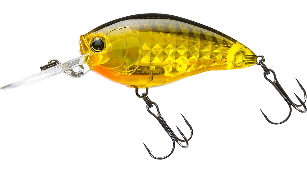 Yo-Zuri 3DR-X Crank Mid-Runner Lure, 50mm, Prism Gold/Black, R1441 PGBL