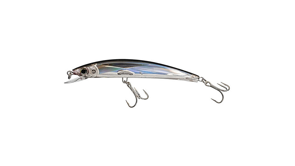 Yo-Zuri Crystal 3D Minnow Magnum Luge, 165mm, Silver/Black, F1151 C4