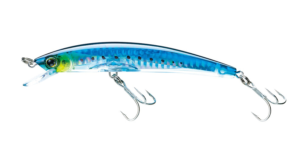 Yo-Zuri Crystal 3D Minnow Sinking Luge, 90mm, Sardine, F1148 GHIW