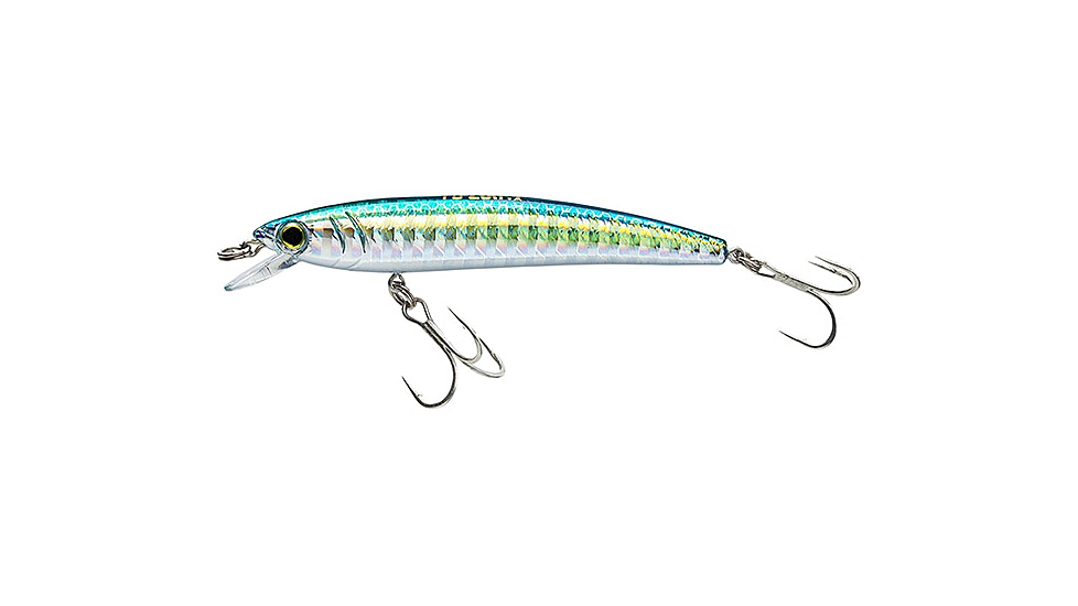 Yo-Zuri Pins Minnow Floating Lure, 50mm, Green/Gold, F1161 M176