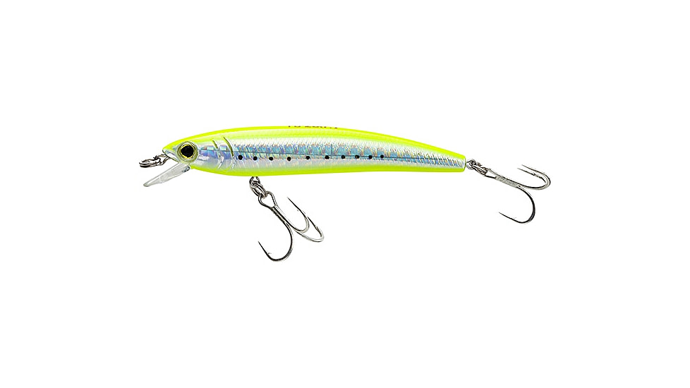 Yo-Zuri Pins Minnow Floating Lure, 50mm, Chartreuse, F1161 GHCS