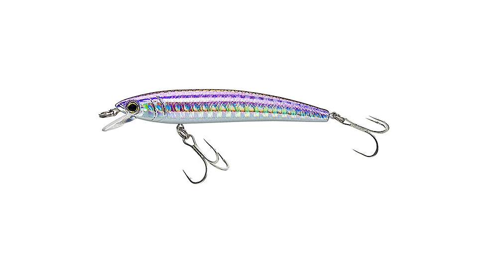 Yo-Zuri Pins Minnow Floating Lure, 90mm, Purple, F1163 M114