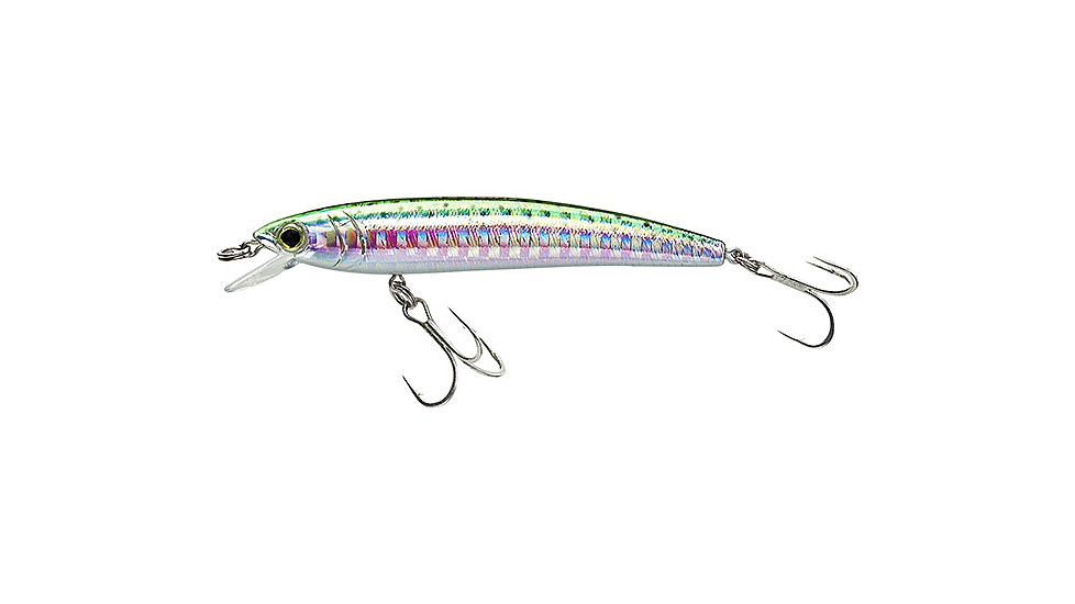 Yo-Zuri Pins Minnow Floating Lure, 90mm, Rainbow Trout, F1163 M99