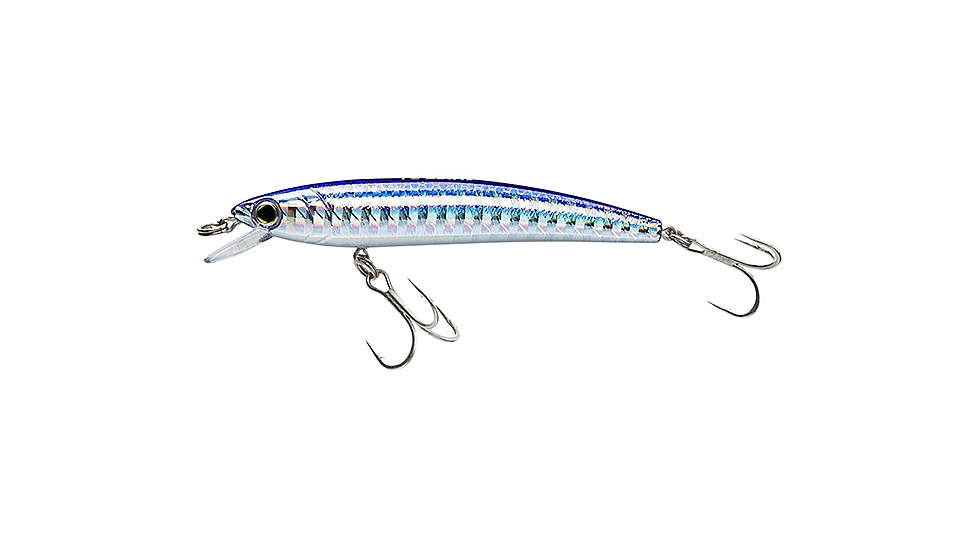 Yo-Zuri Pins Minnow Floating Lure, 50mm, Silver/Blue, F1161 M177