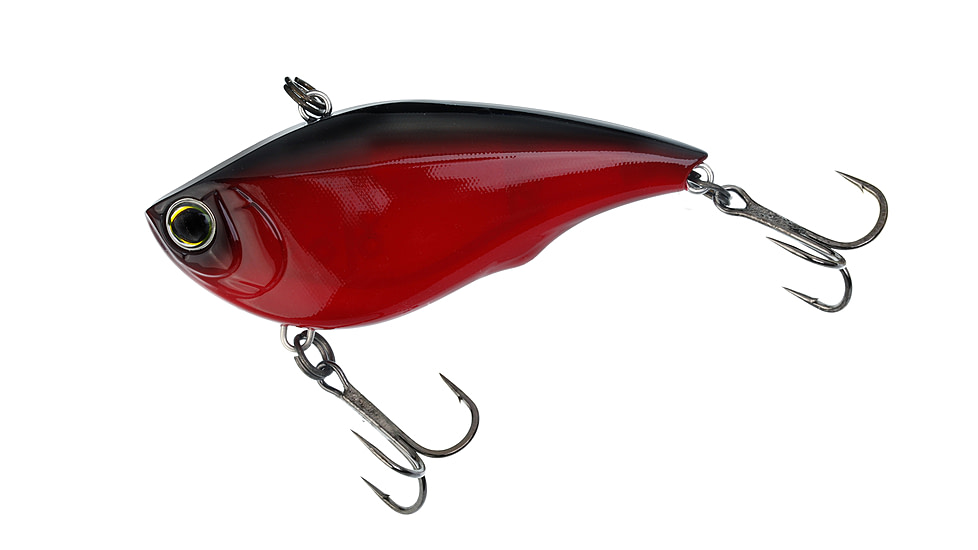 Yo-Zuri RattlN Vibe Lure, 55mm, Red Black, R1159 RBL