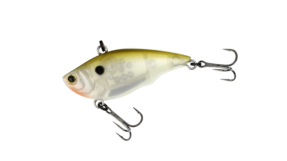 Yo-Zuri RattlN Vibe Lure, 55mm, Ghost Pearl Shad, R1159 GSPS