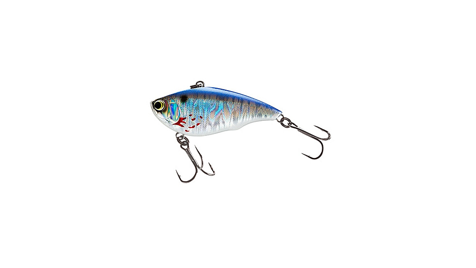 Yo-Zuri RattlN Vibe Lure, 55mm, Metallic Bleeding Shad, R1159 MBSH