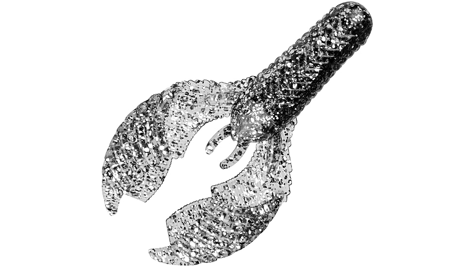 Yum Craw Chunk Bait, 3.25in, Tinfoil, YCCK2M187