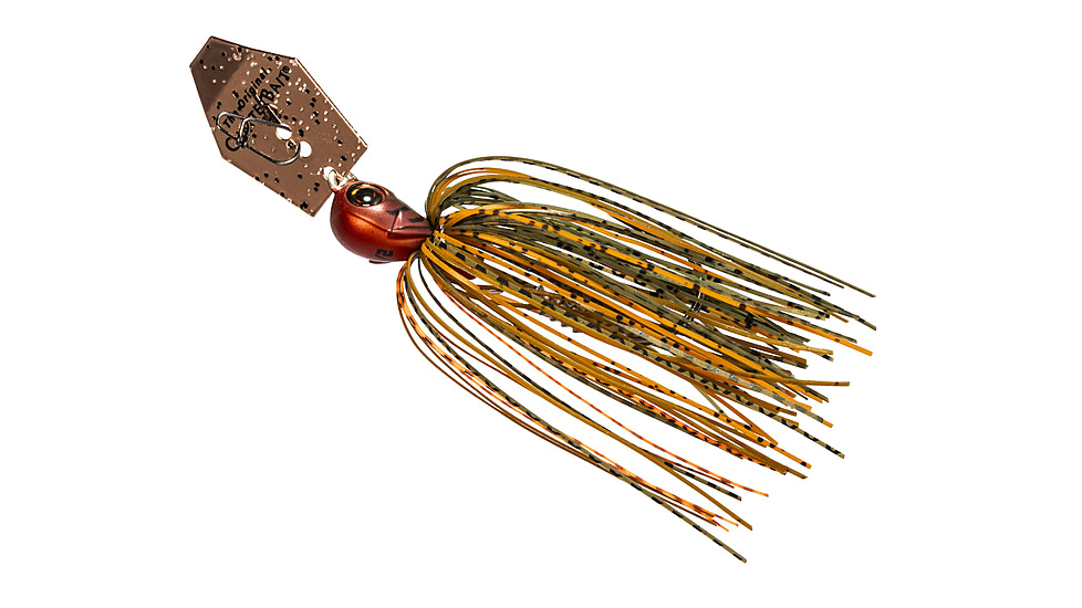 Z-man Chatterbait Elite Evo Bladed Jig, Bama Craw, 1/2oz, CBEV12-09