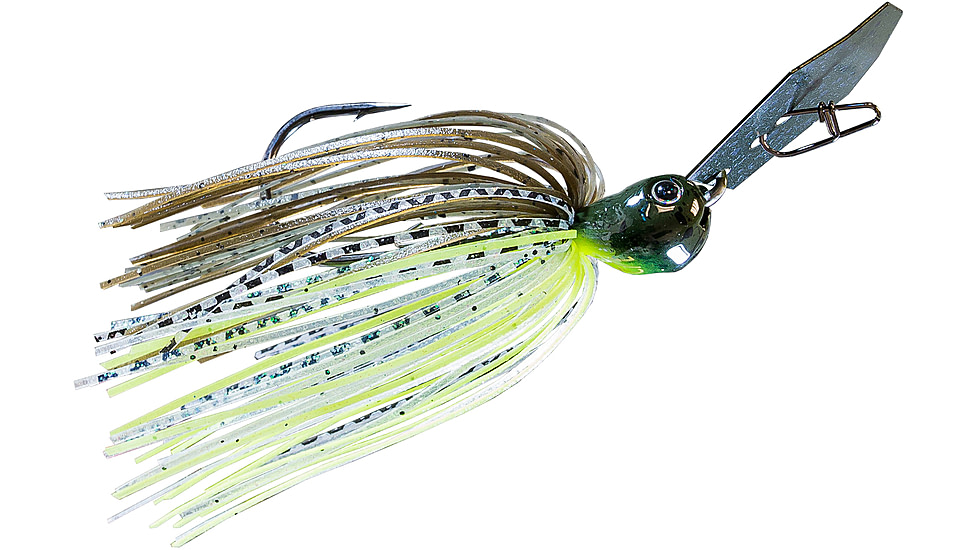 Z-man Chatterbait Jack Hammer Jig Head, 1/2oz, Bhite Delight, CBJH12-08