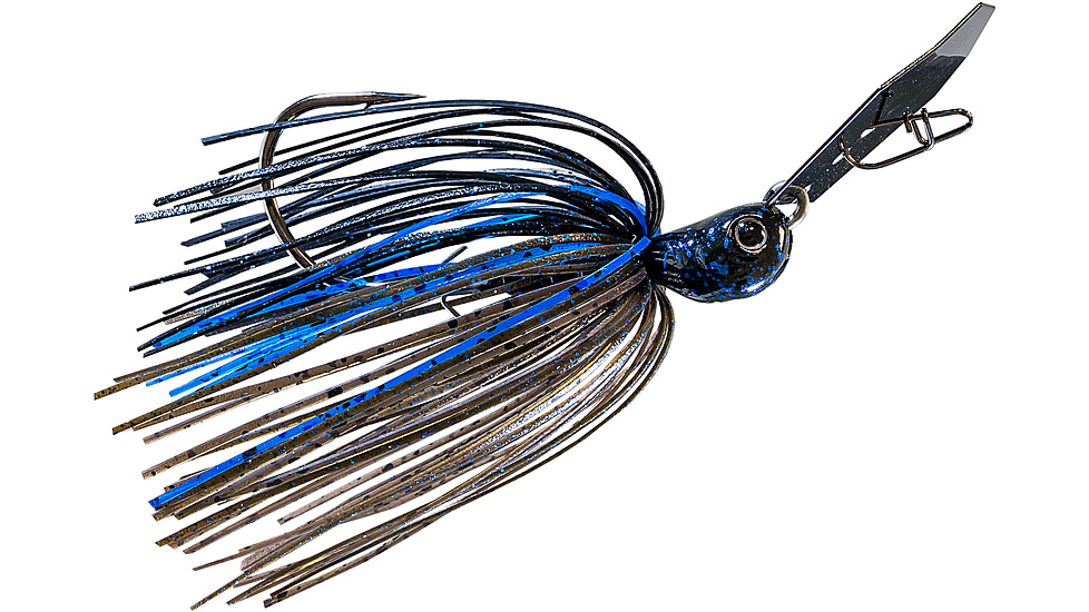 Z-man Chatterbait Jack Hammer Jig Head, 1/2oz, Bruised Green Pumpkin, CBJH12-10