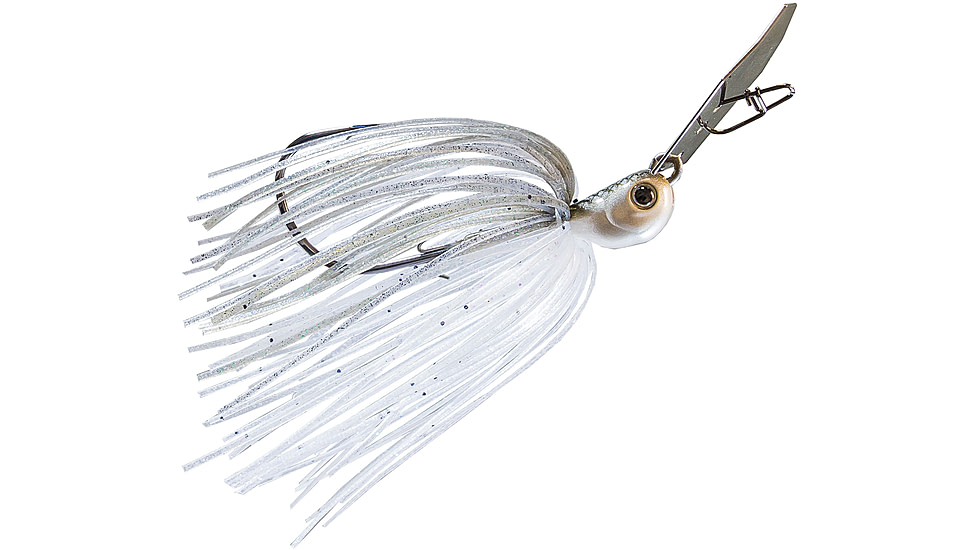 Z-man Chatterbait Jack Hammer Jig Head, 3/8oz, Clearwater Shad, CBJH38-03